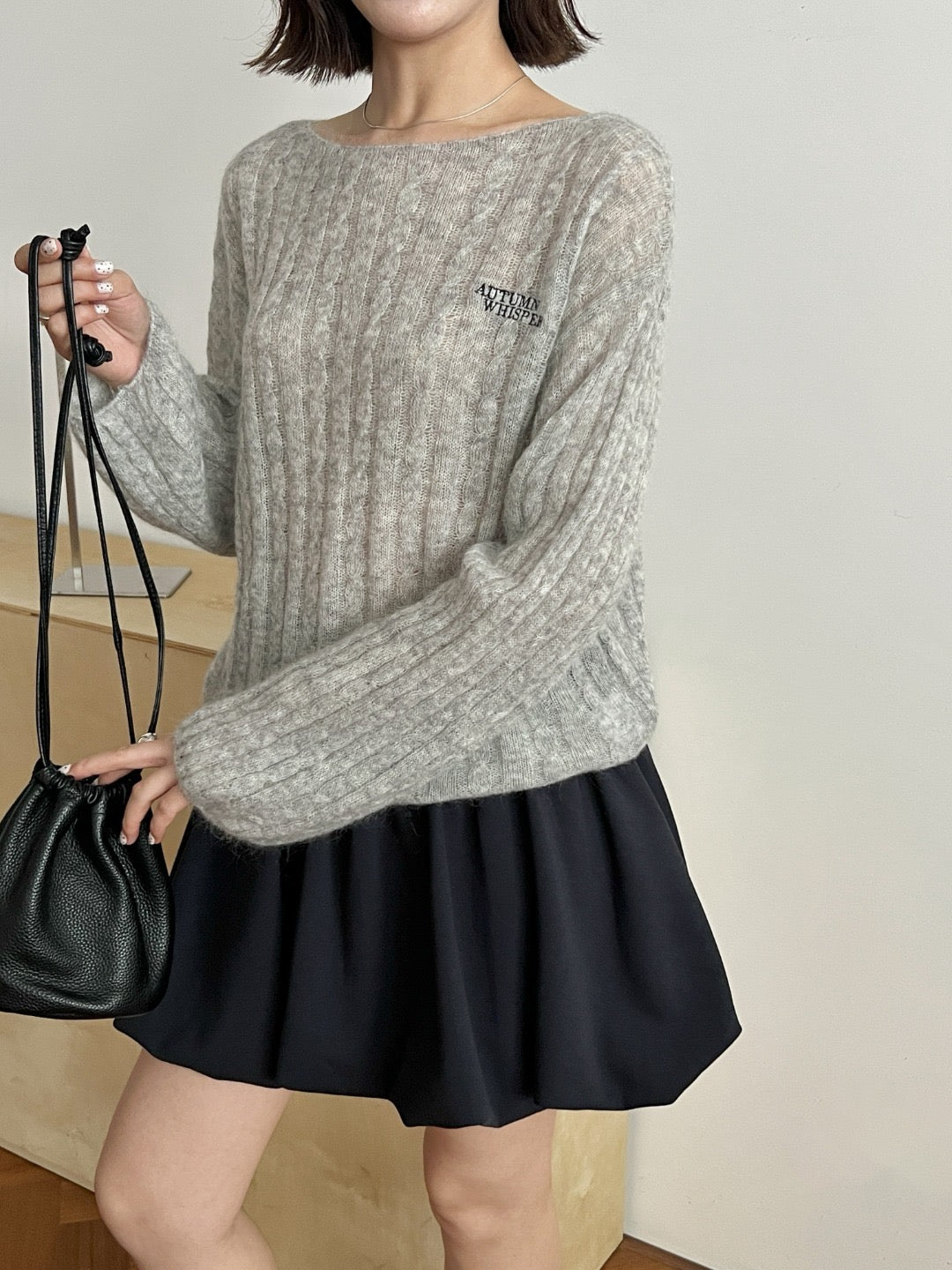 17a38 Whisper thin cashmere sweater