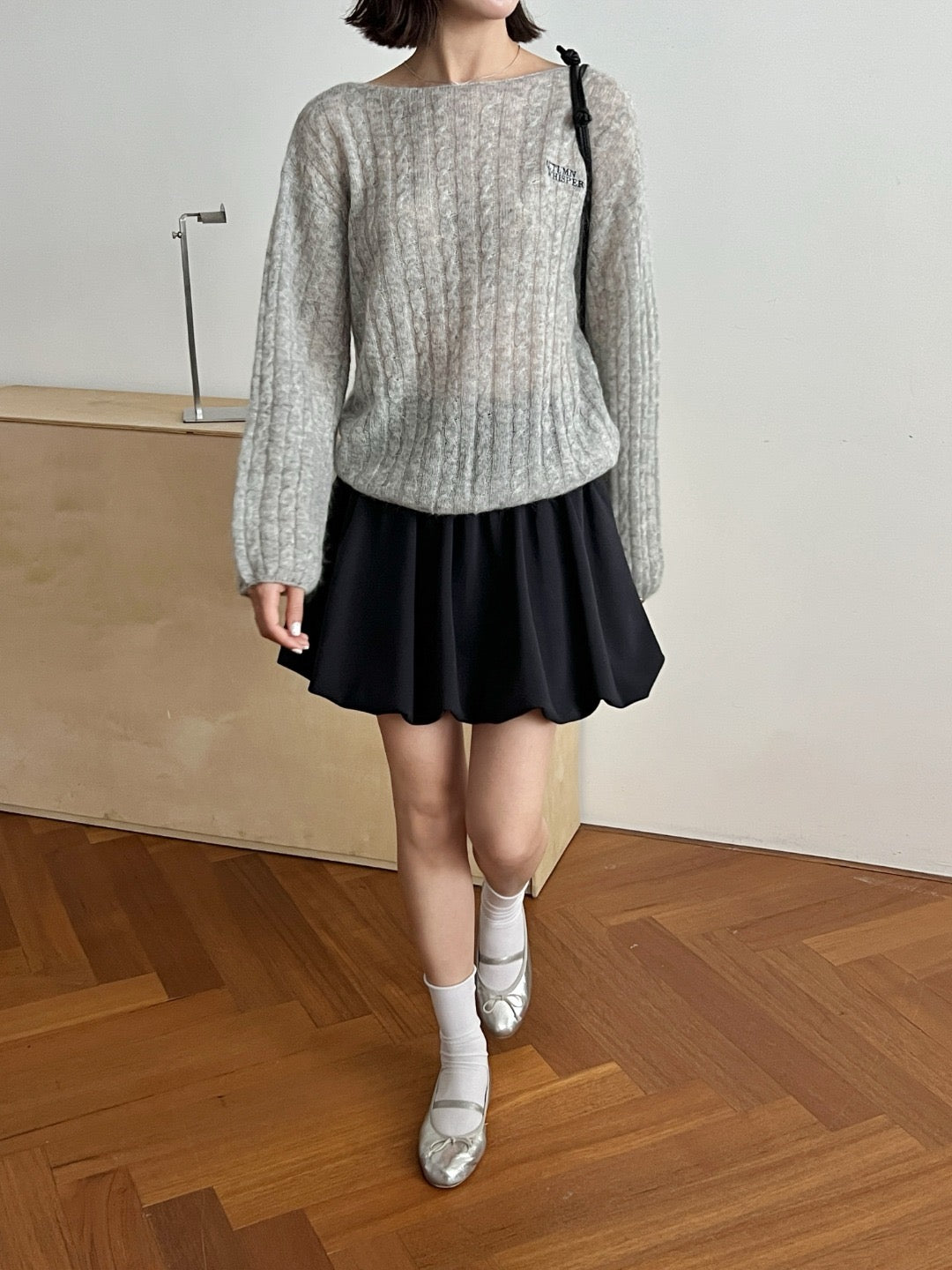 17a38 Whisper thin cashmere sweater