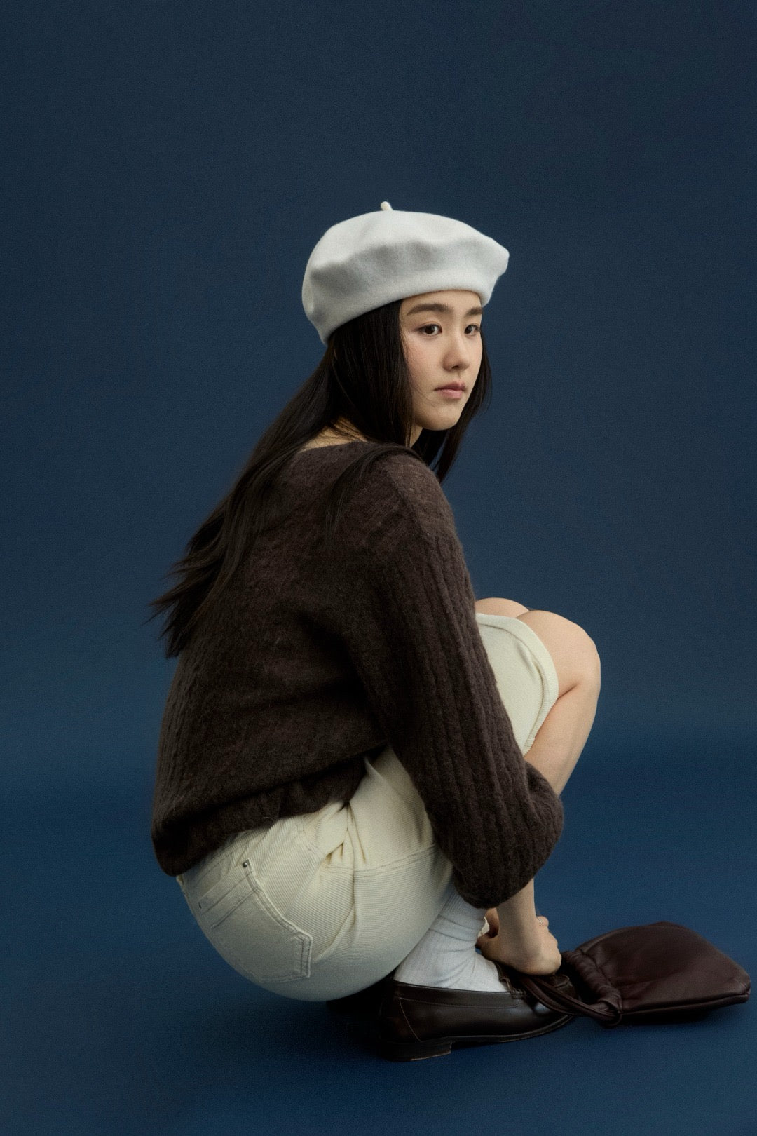 17a38 Whisper thin cashmere sweater