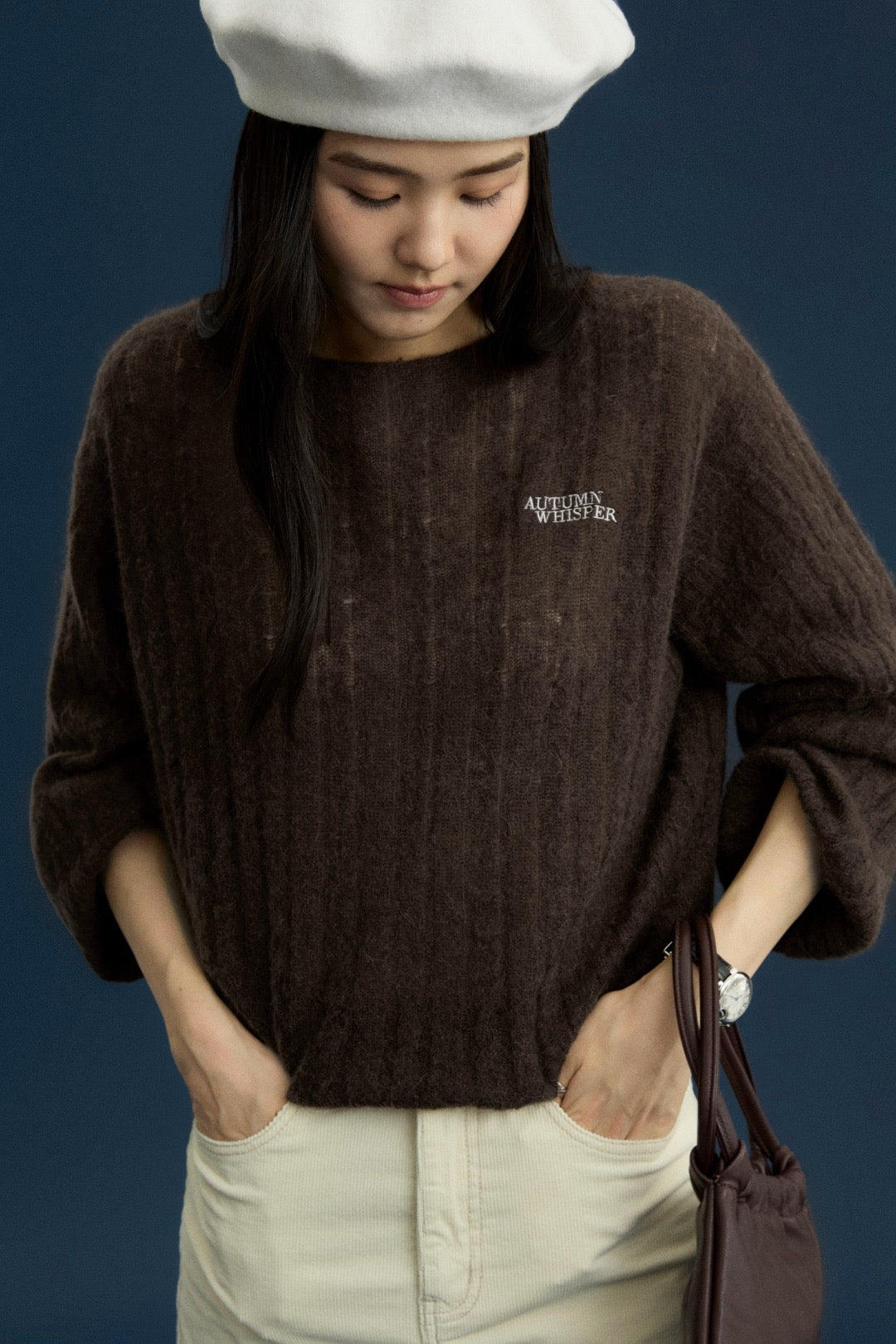 17a38 Whisper thin cashmere sweater