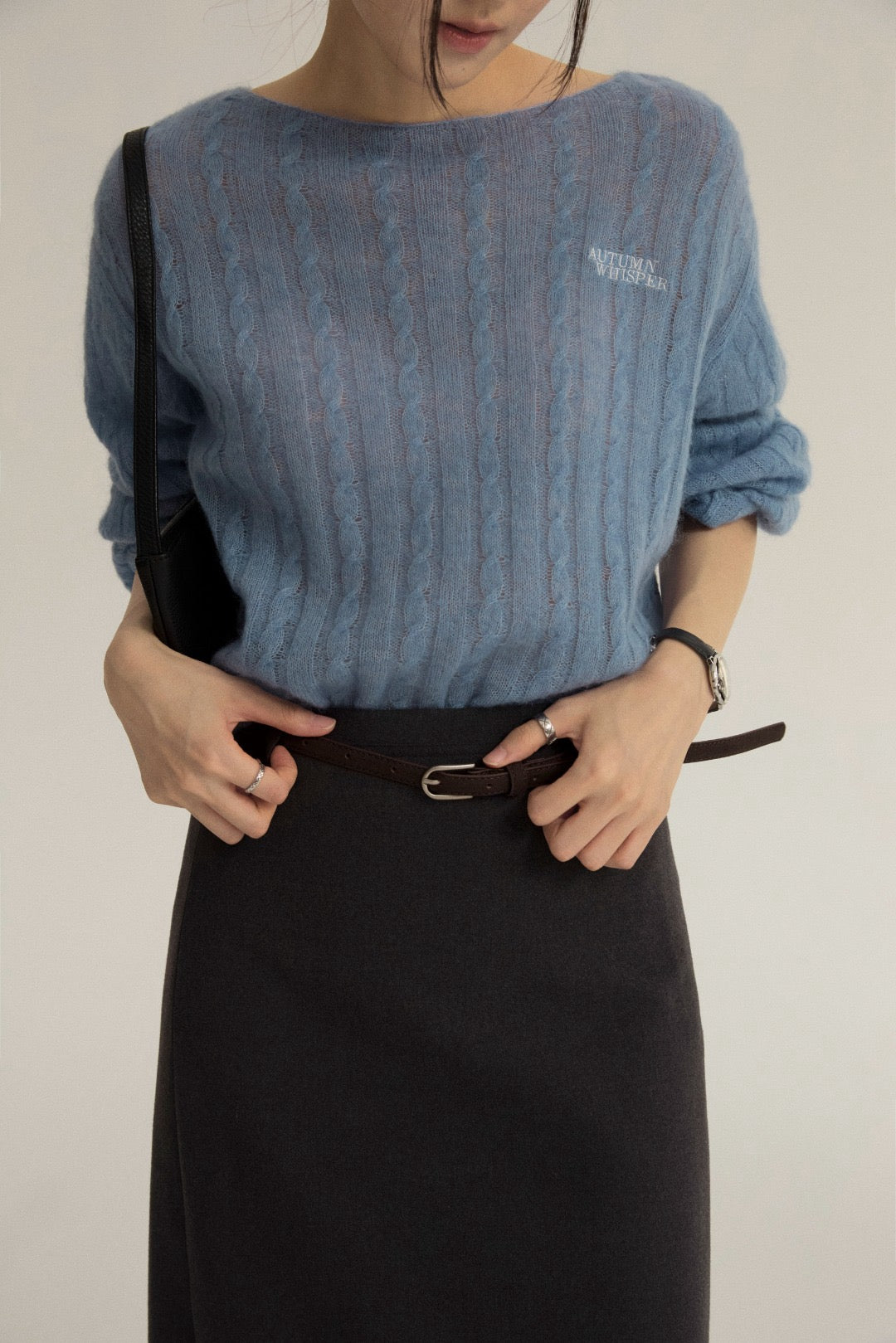 17a38 Whisper thin cashmere sweater