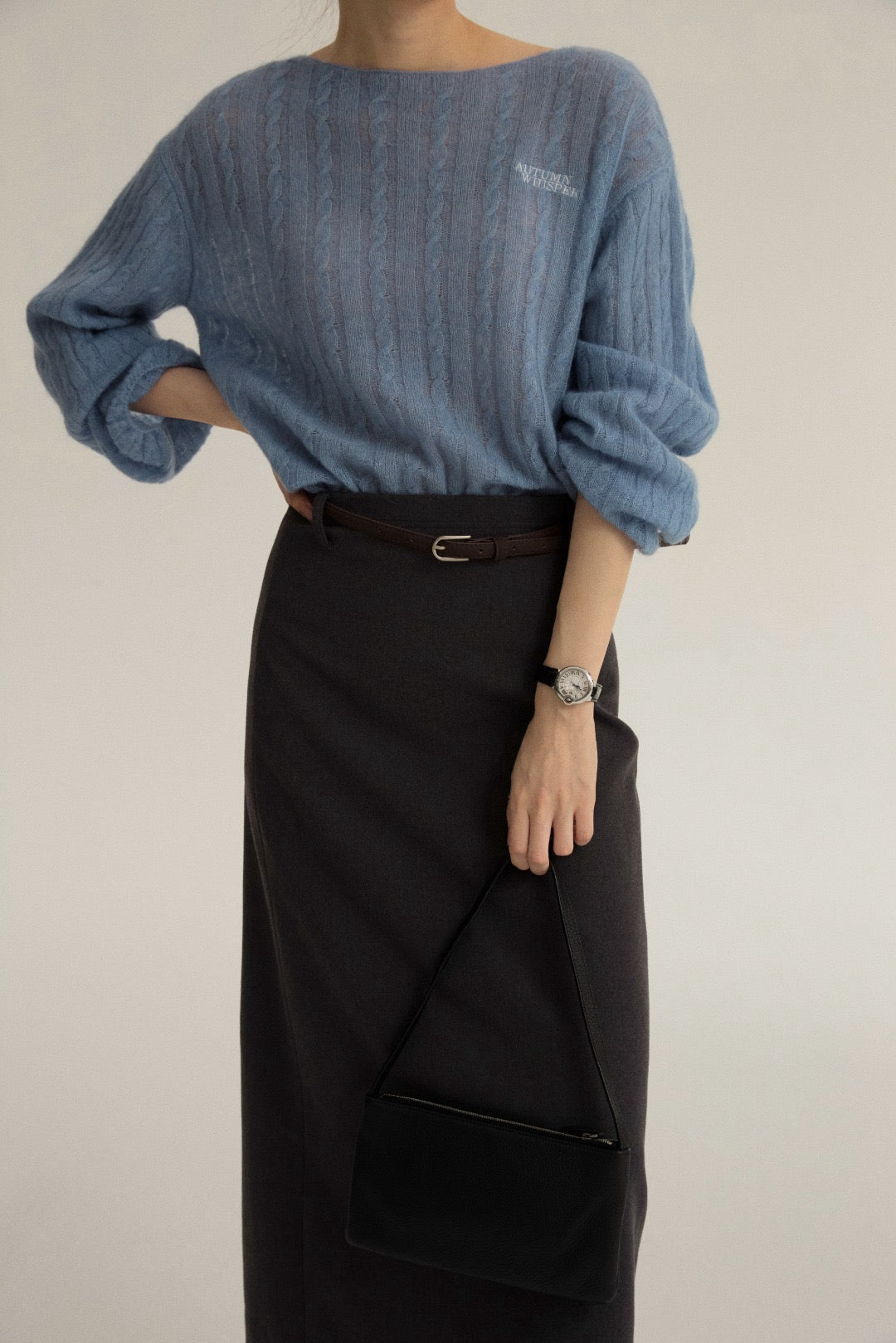 17a38 Whisper thin cashmere sweater