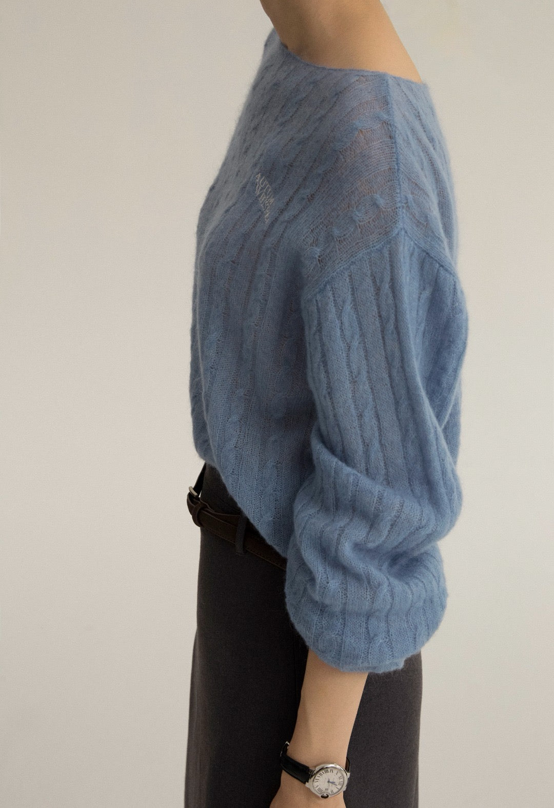 17a38 Whisper thin cashmere sweater