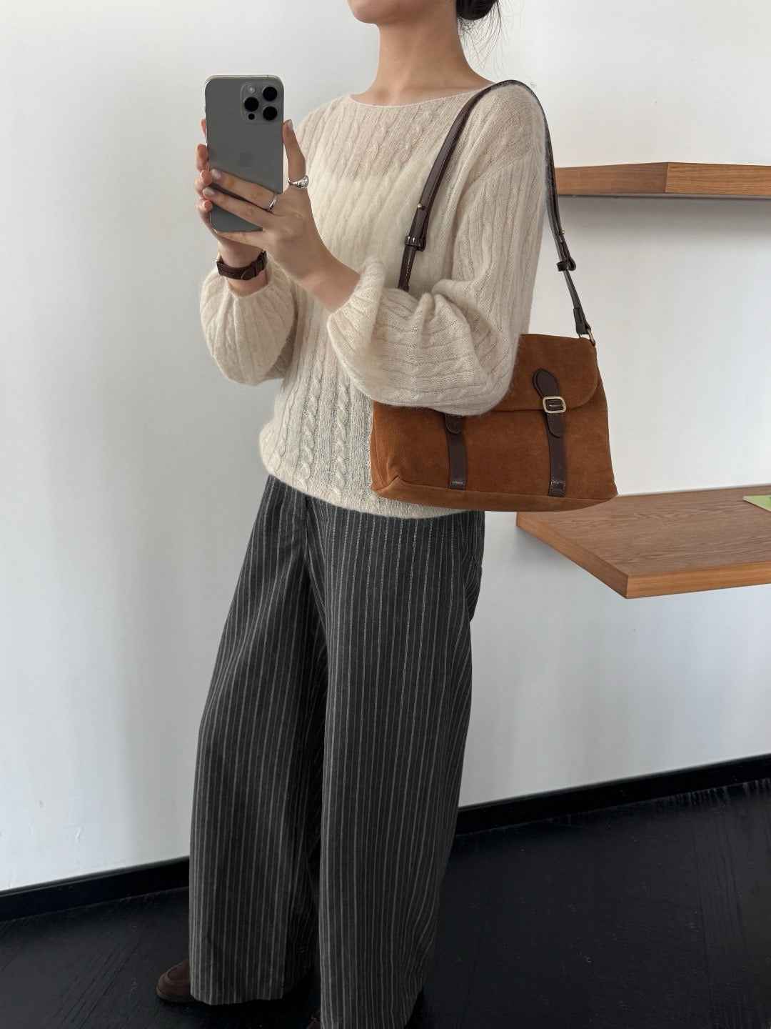 17a38 Whisper thin cashmere sweater
