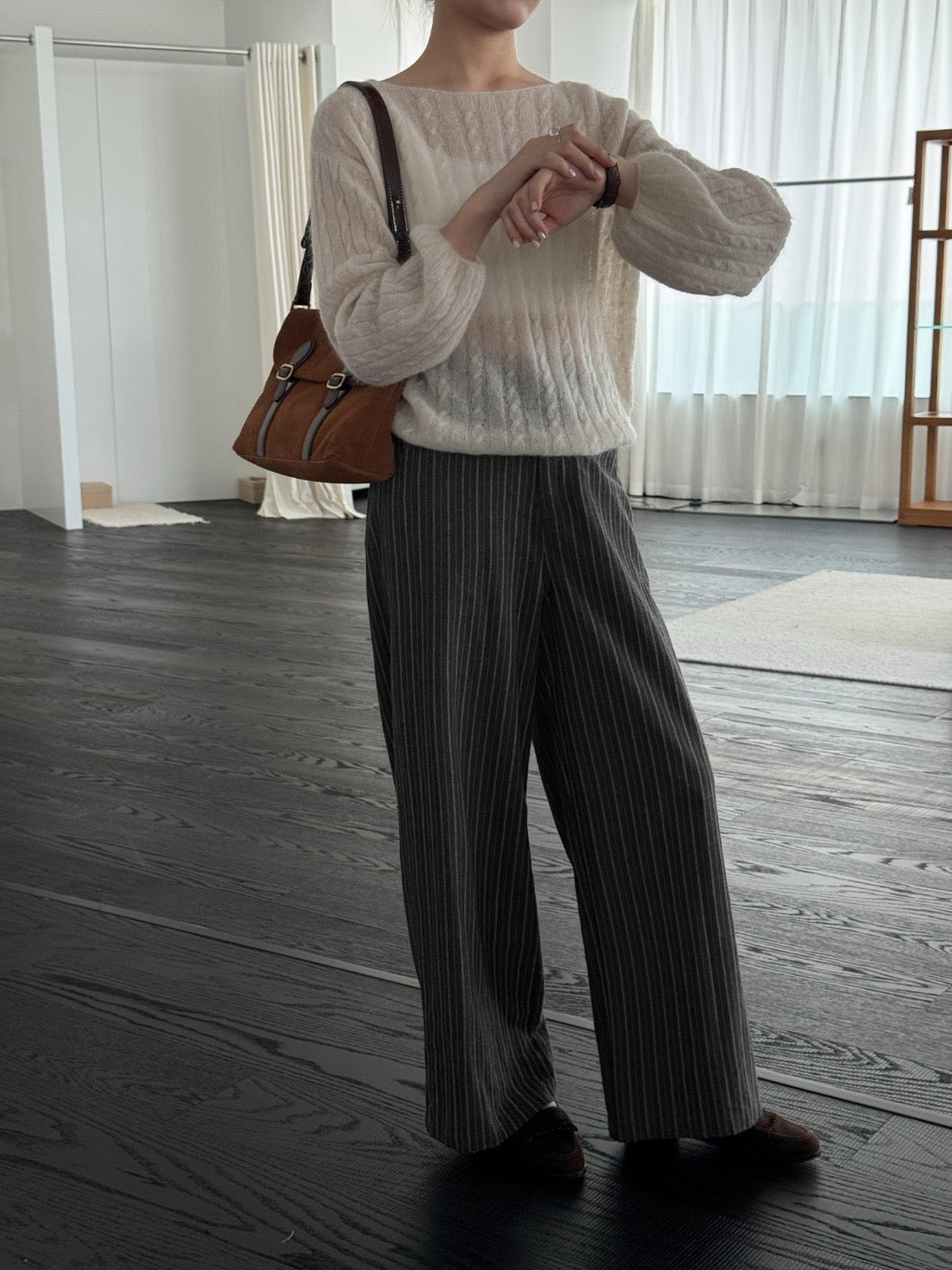 17a38 Whisper thin cashmere sweater