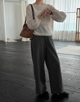 17a38 Whisper thin cashmere sweater