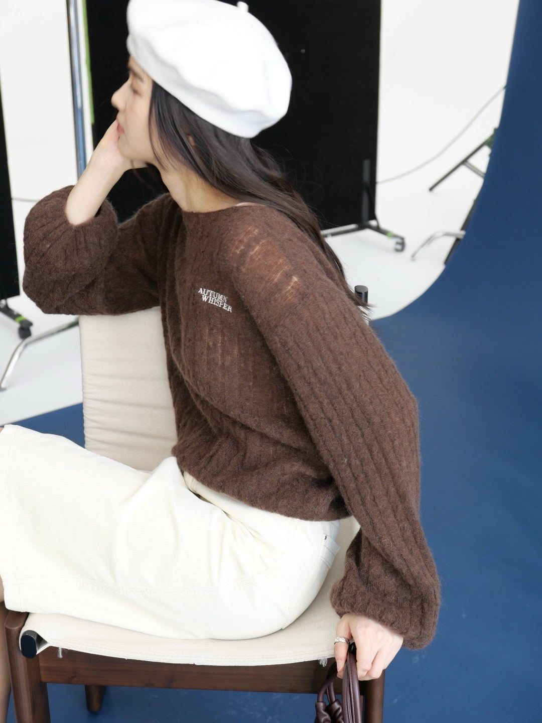 17a38 Whisper thin cashmere sweater