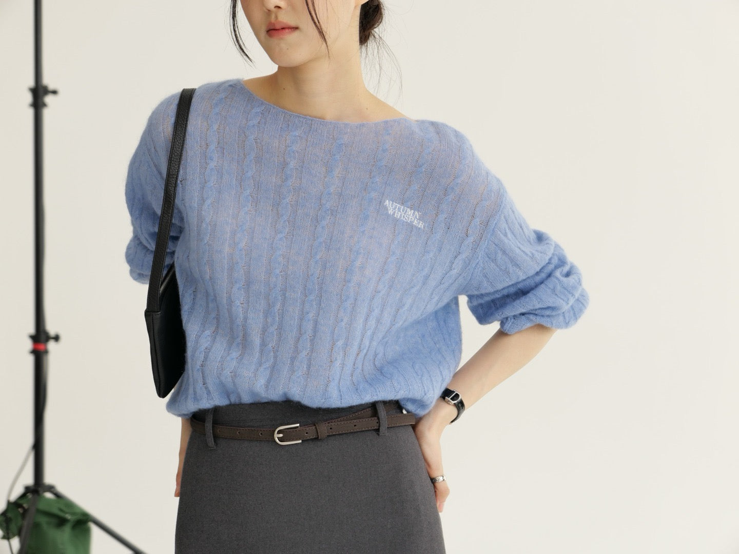 17a38 Whisper thin cashmere sweater