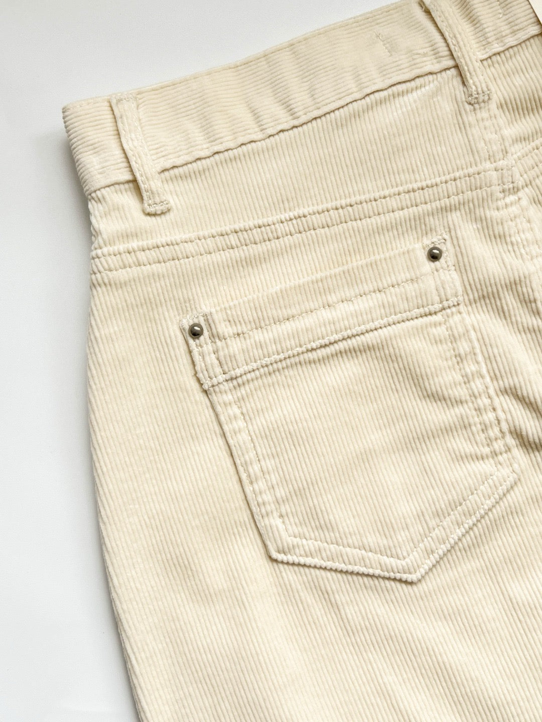 17v2 Corduroy midi skirt
