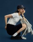 17v2 Corduroy midi skirt