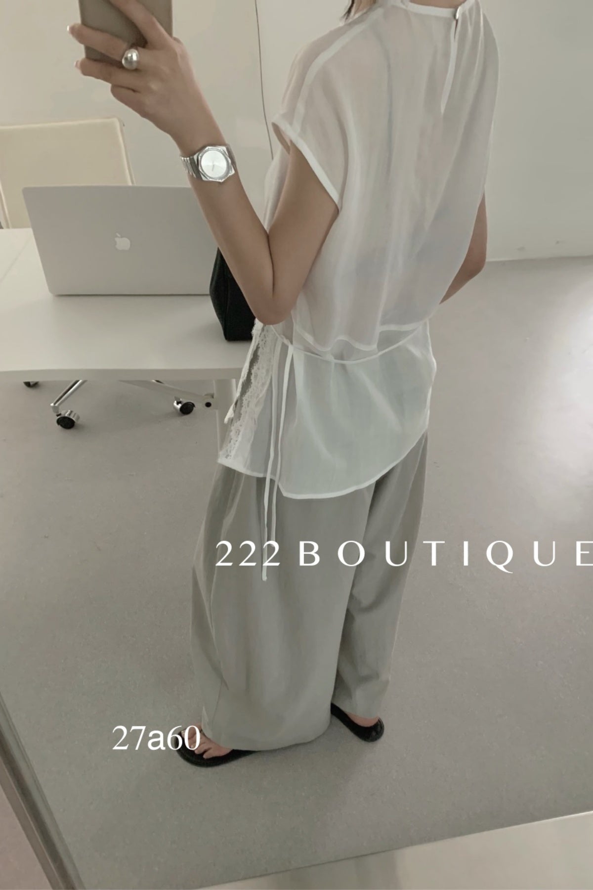 27a60-MINIMAL DRAWSTRING TOP