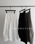 27q21- BALLOON LINEN PANTS