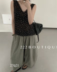 27q21- BALLOON LINEN PANTS