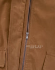 17a39 Mid-length suede jacket