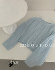 27a35b - LINEN SHIRT CARDIGAN