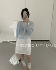 27a35b - LINEN SHIRT CARDIGAN