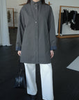17a48 222 Boutique trench coat with check lining