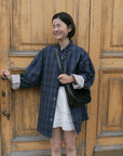 17a48 222 Boutique trench coat with check lining