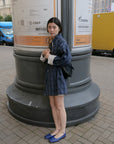 17a48 222 Boutique trench coat with check lining