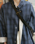 17a48 222 Boutique trench coat with check lining