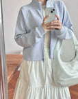 17a40 Basic Korean spandex jacket