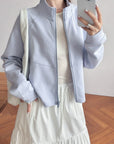 17a40 Basic Korean spandex jacket