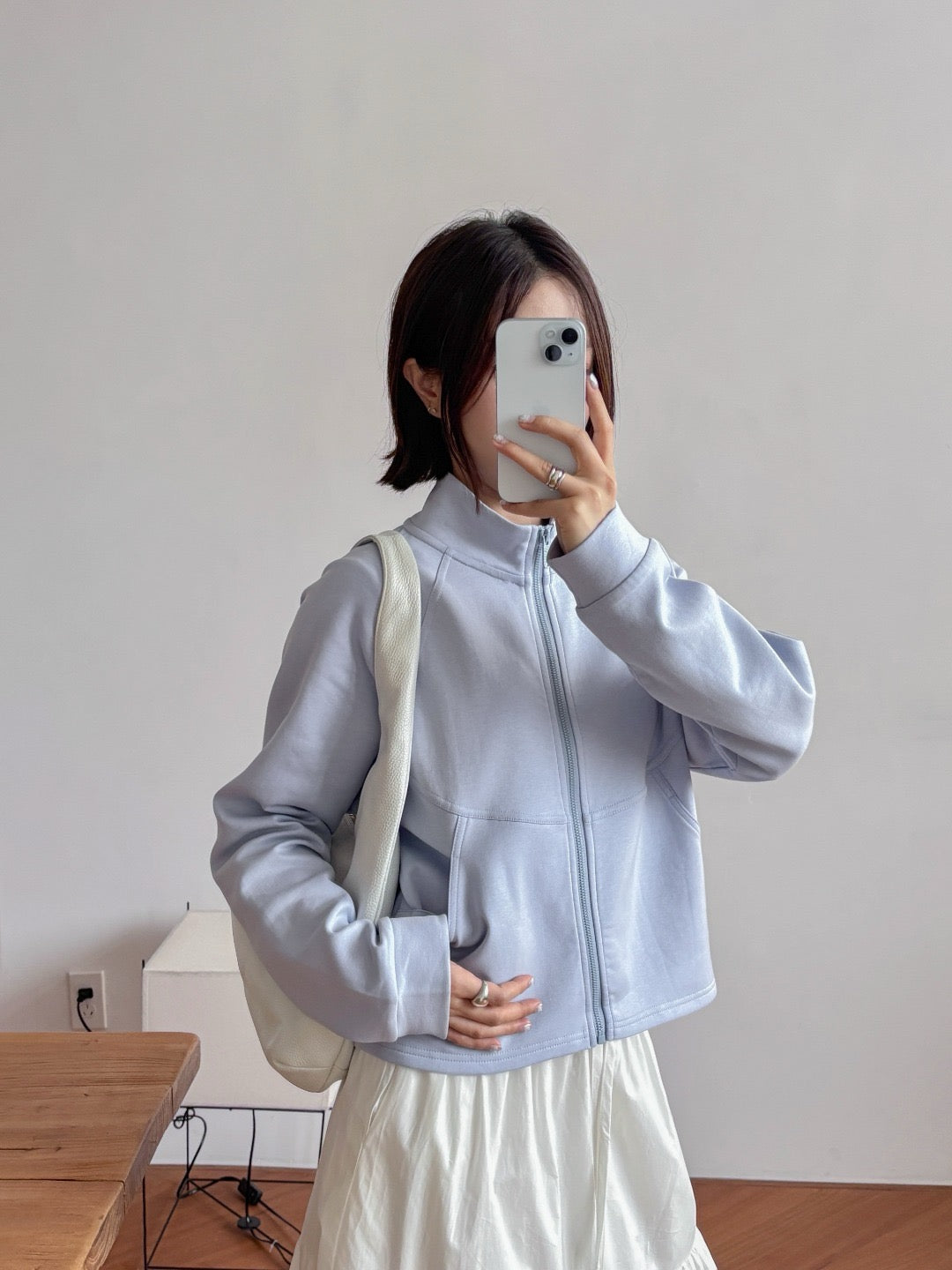 17a40 Basic Korean spandex jacket