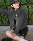 17a40 Basic Korean spandex jacket