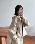 17a42 Basic windbreaker jacket