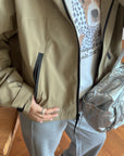 17a42 Basic windbreaker jacket