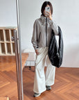 17a42 Basic windbreaker jacket