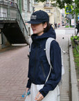 17a42 Basic windbreaker jacket
