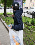 17a42 Basic windbreaker jacket