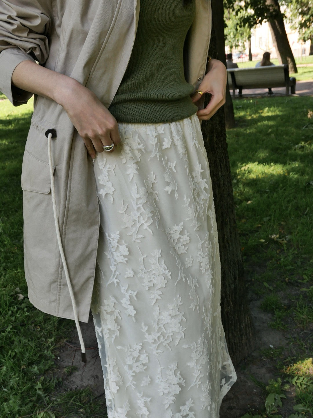 17v3 Basic lace skirt