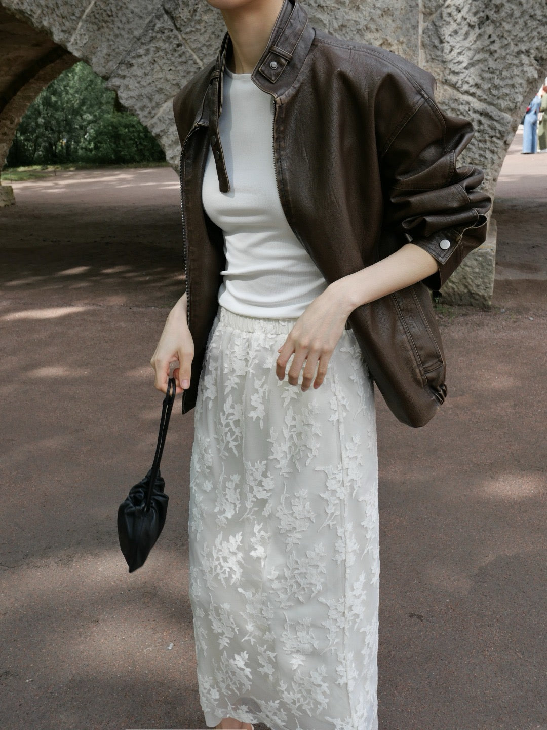 17v3 Basic lace skirt