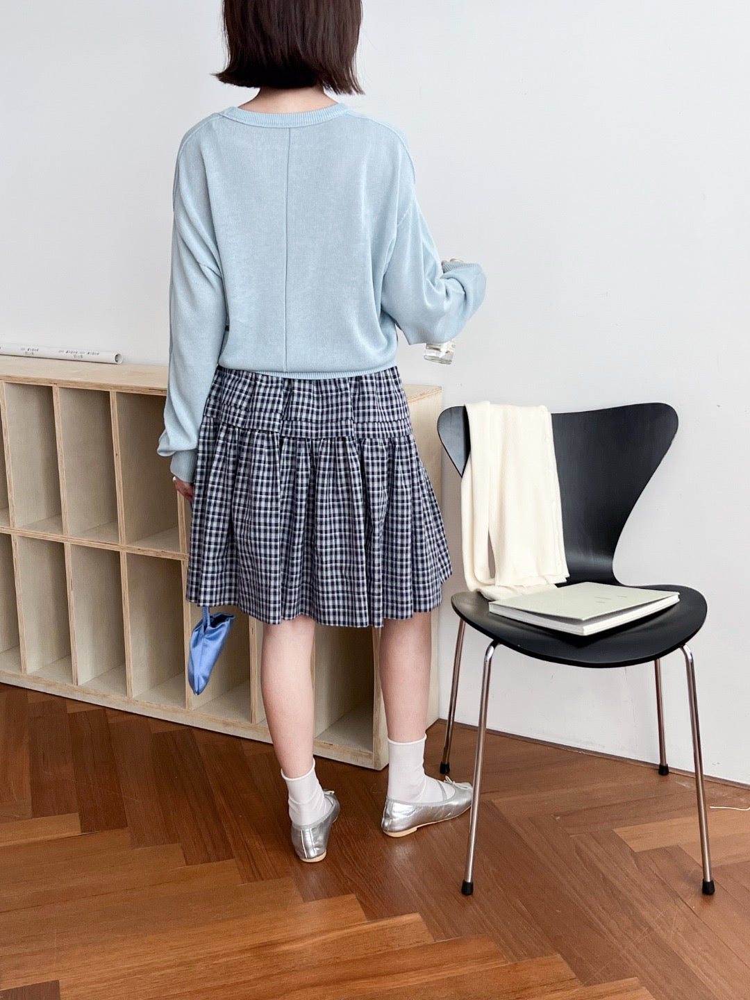 17a21 Basic Mongtoghi cashmere top