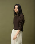 17a21 Basic Mongtoghi cashmere top