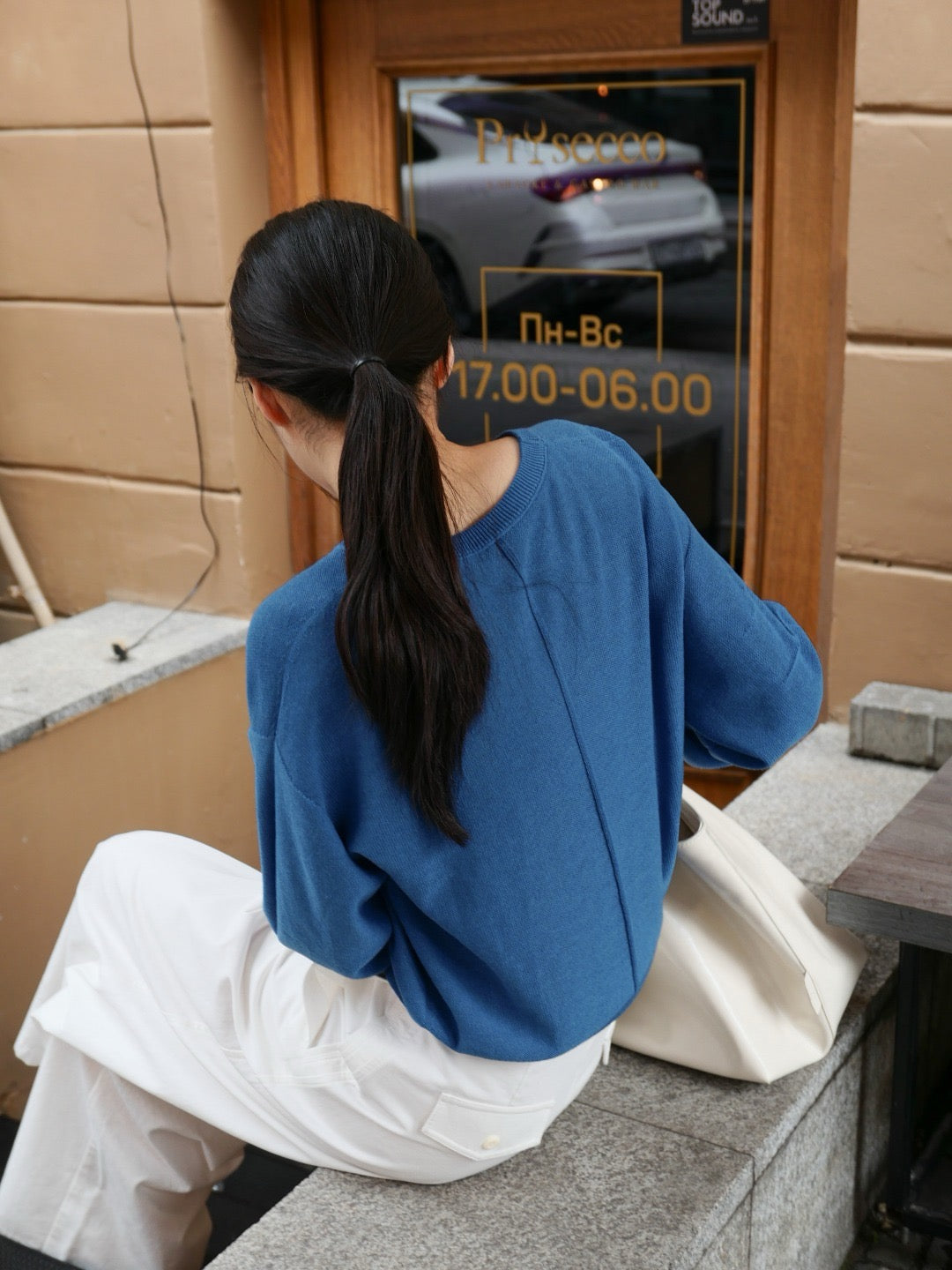 17a21 Basic Mongtoghi cashmere top