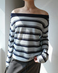 17a23 Basic Mongtoghi off-shoulder knit
