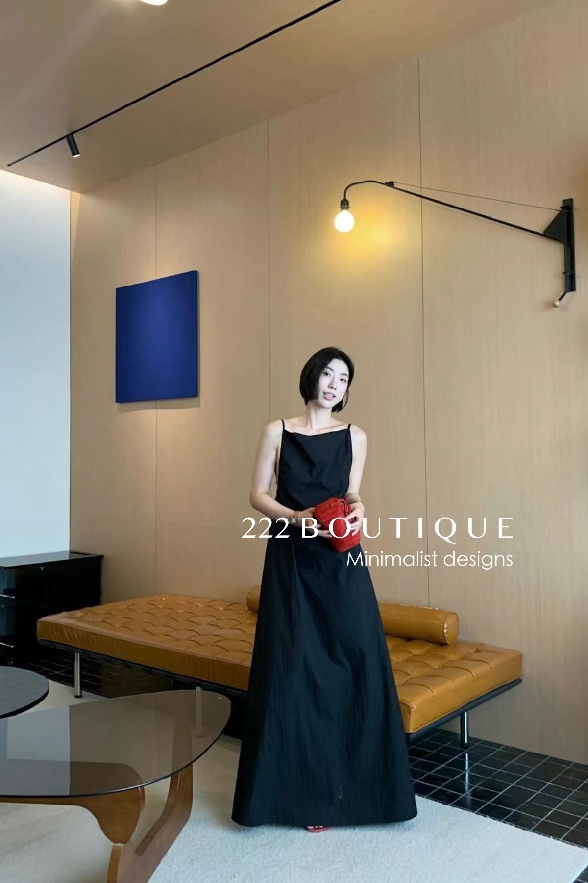 すぐる❣ 15v31 Minimal slip dress – weightless and clean – 222 Boutique