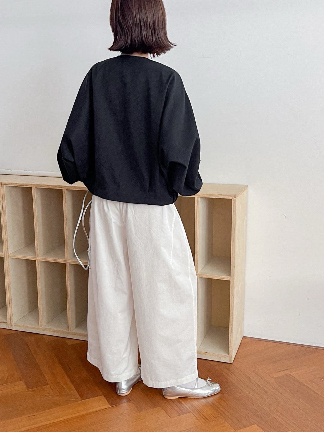 17a25 Basic round-neck jacket