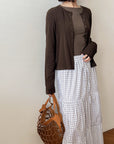 17a29 Cotton knit set