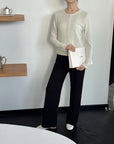 17a29 Cotton knit set