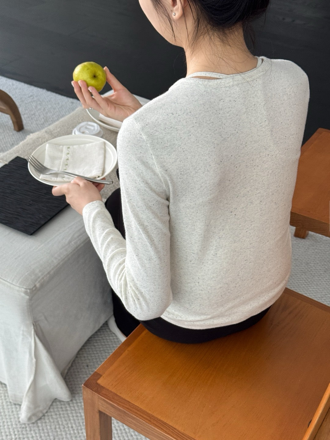 17a29 Cotton knit set
