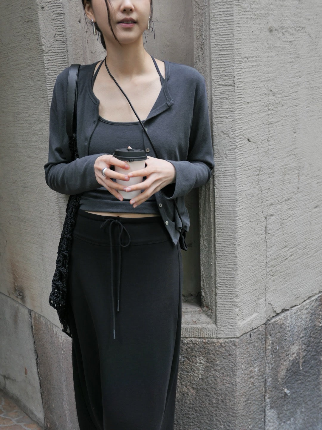17a29 Cotton knit set
