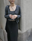17a29 Cotton knit set