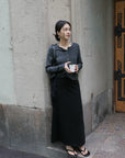 17a29 Cotton knit set