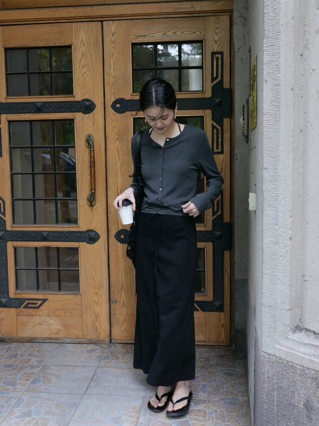 17a29 Cotton knit set