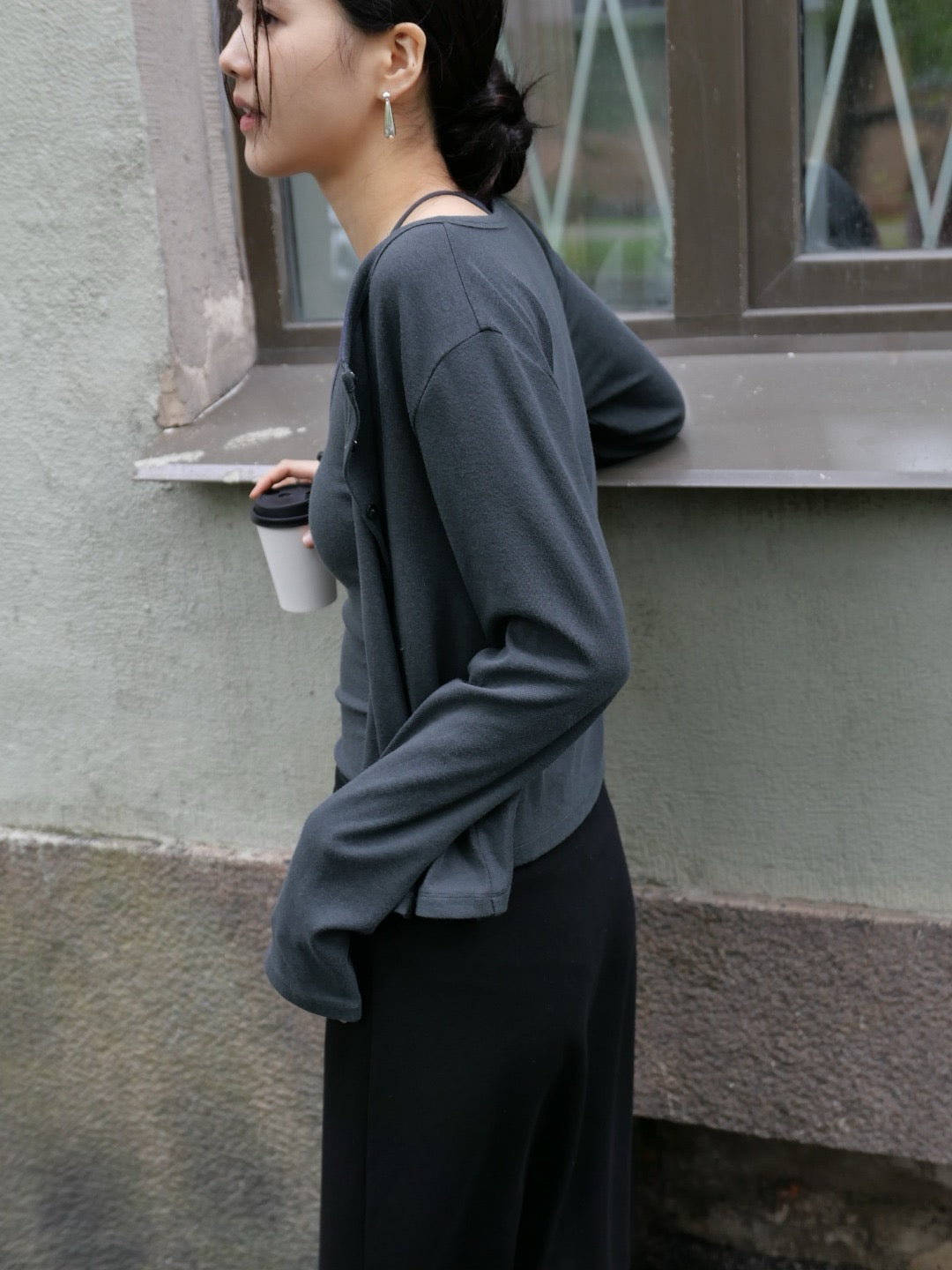17a29 Cotton knit set