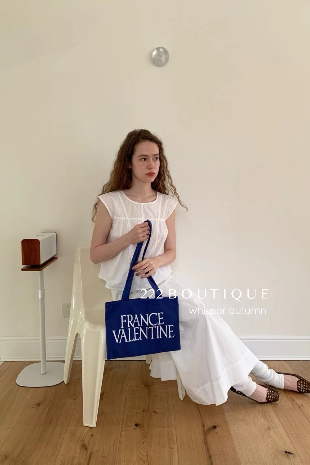 16v7 WHITE PANELLED COTTON TOP – SLEEVELESS SUMMER EDITION